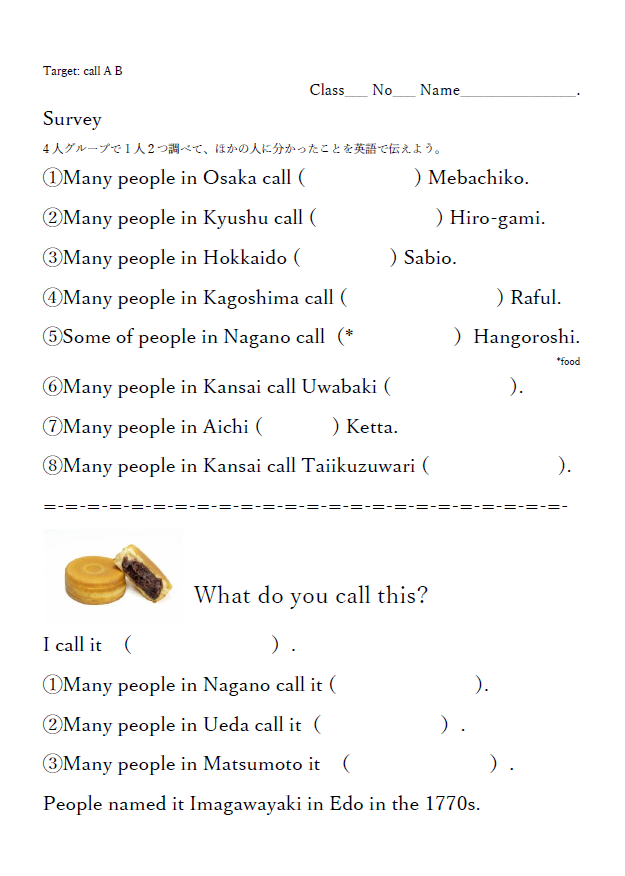 アクティビティのサムネイル