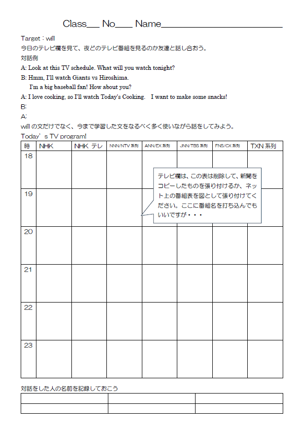 助動詞 will アクティビティのサムネイル